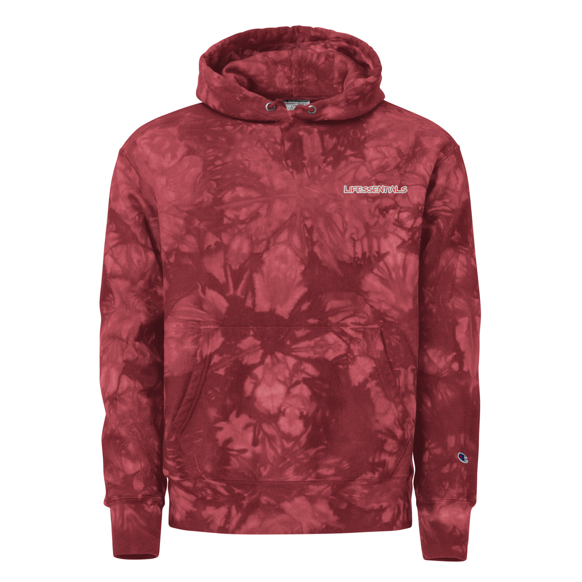 Unisex Champion Tie-Dye Hoodie — One-of-a-Kind Streetwear
