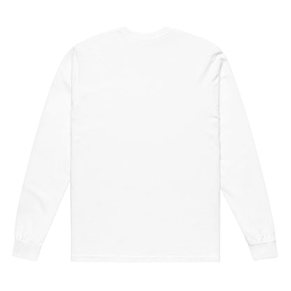 Garment-dyed heavyweight long-sleeve shirt