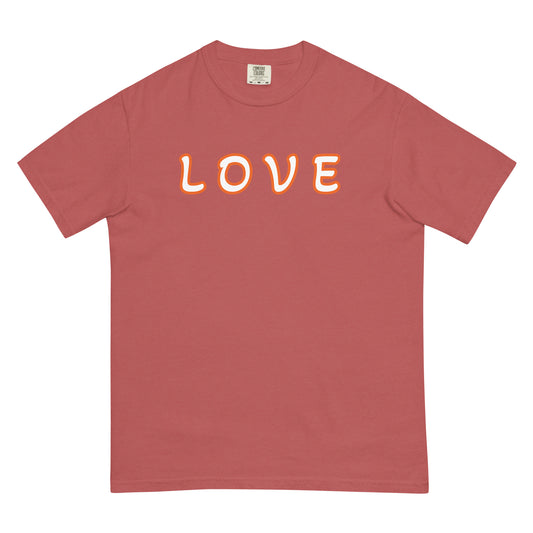 Unisex garment-dyed heavyweight t-shirt