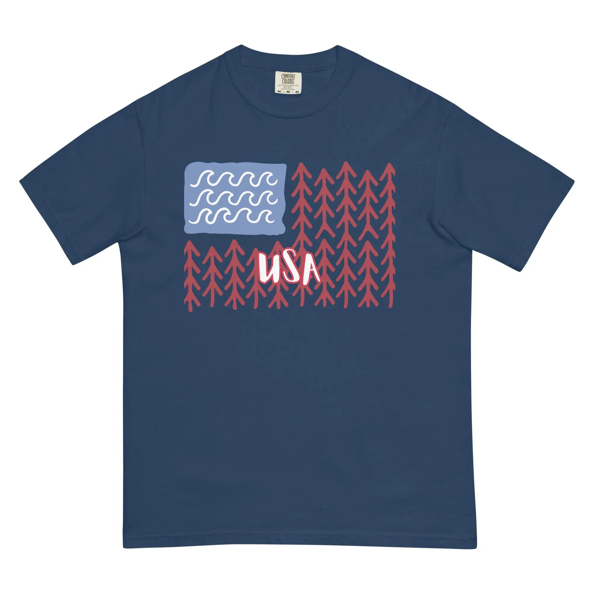 Unisex garment-dyed heavyweight t-shirt-LifessentialsLLC.com