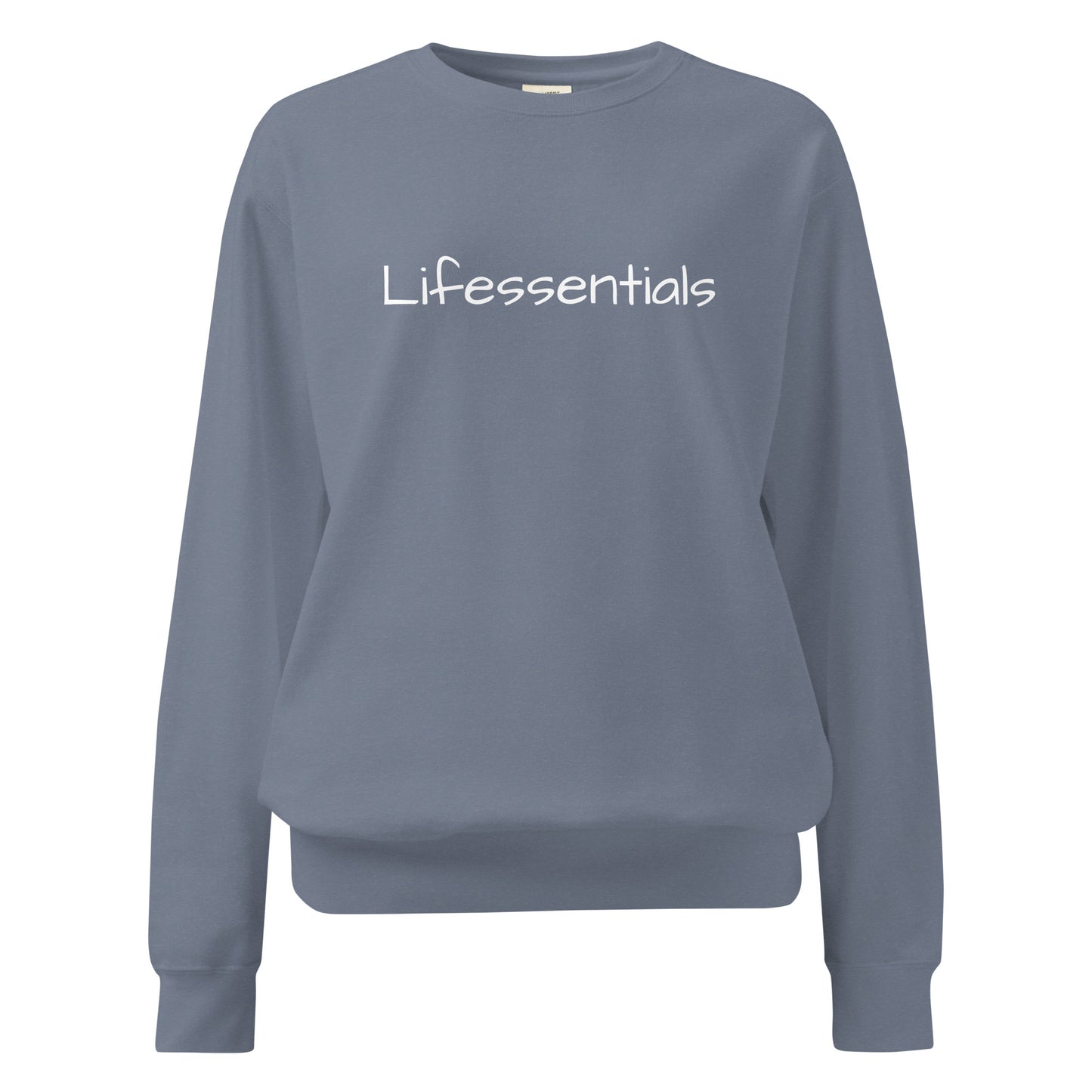LIFESSENTIALS garment-dyed sweatshirt-LifessentialsLLC.com