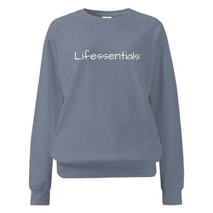 LIFESSENTIALS garment-dyed sweatshirt-LifessentialsLLC.com