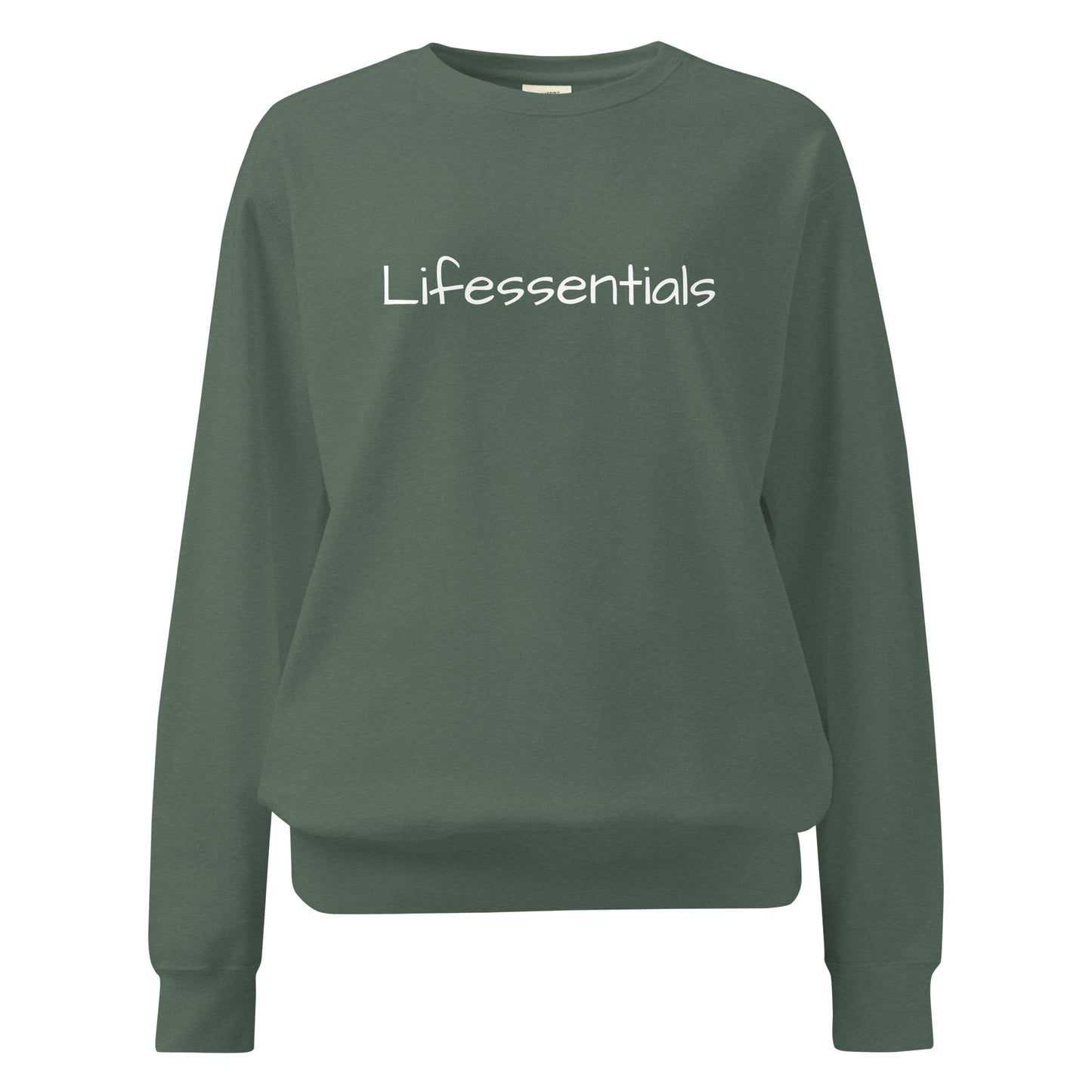 LIFESSENTIALS garment-dyed sweatshirt-LifessentialsLLC.com