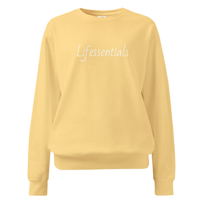 Unisex garment-dyed sweatshirt-LifessentialsLLC.com
