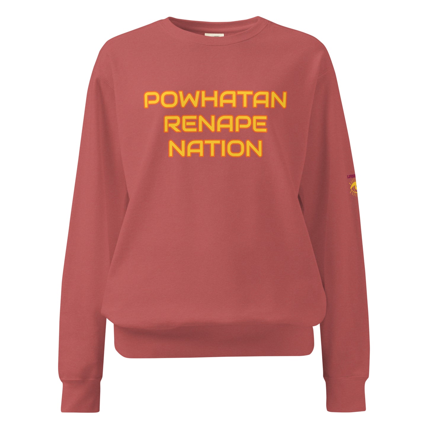 TRIBAL  garment-dyed sweatshirt-LifessentialsLLC.com