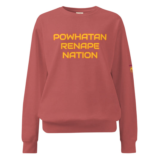 TRIBAL  garment-dyed sweatshirt-LifessentialsLLC.com