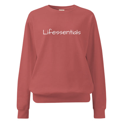 LIFESSENTIALS garment-dyed sweatshirt-LifessentialsLLC.com
