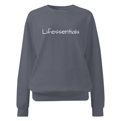 LIFESSENTIALS garment-dyed sweatshirt-LifessentialsLLC.com