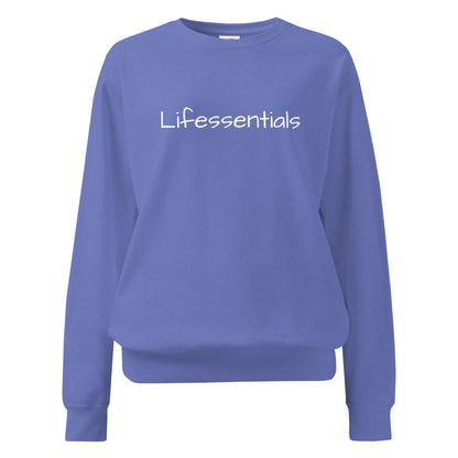 LIFESSENTIALS garment-dyed sweatshirt-LifessentialsLLC.com
