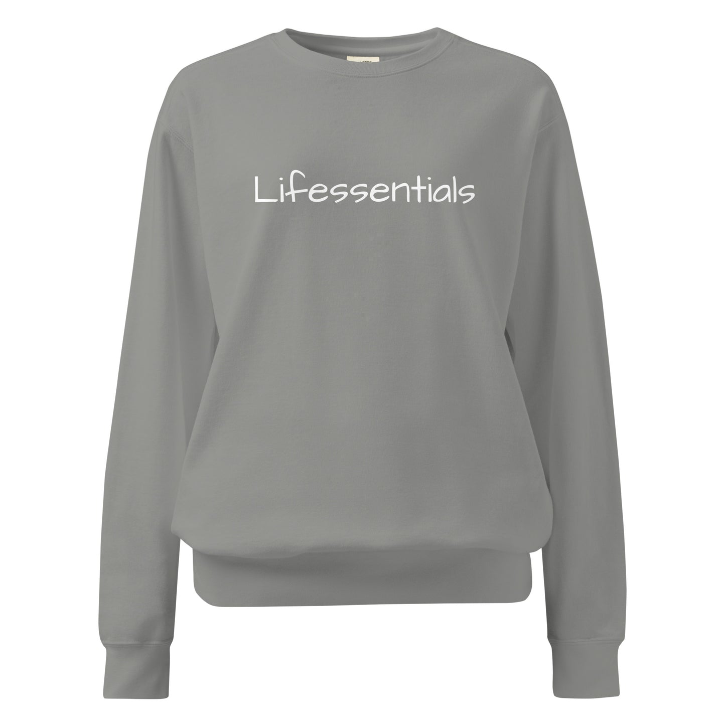 LIFESSENTIALS garment-dyed sweatshirt-LifessentialsLLC.com