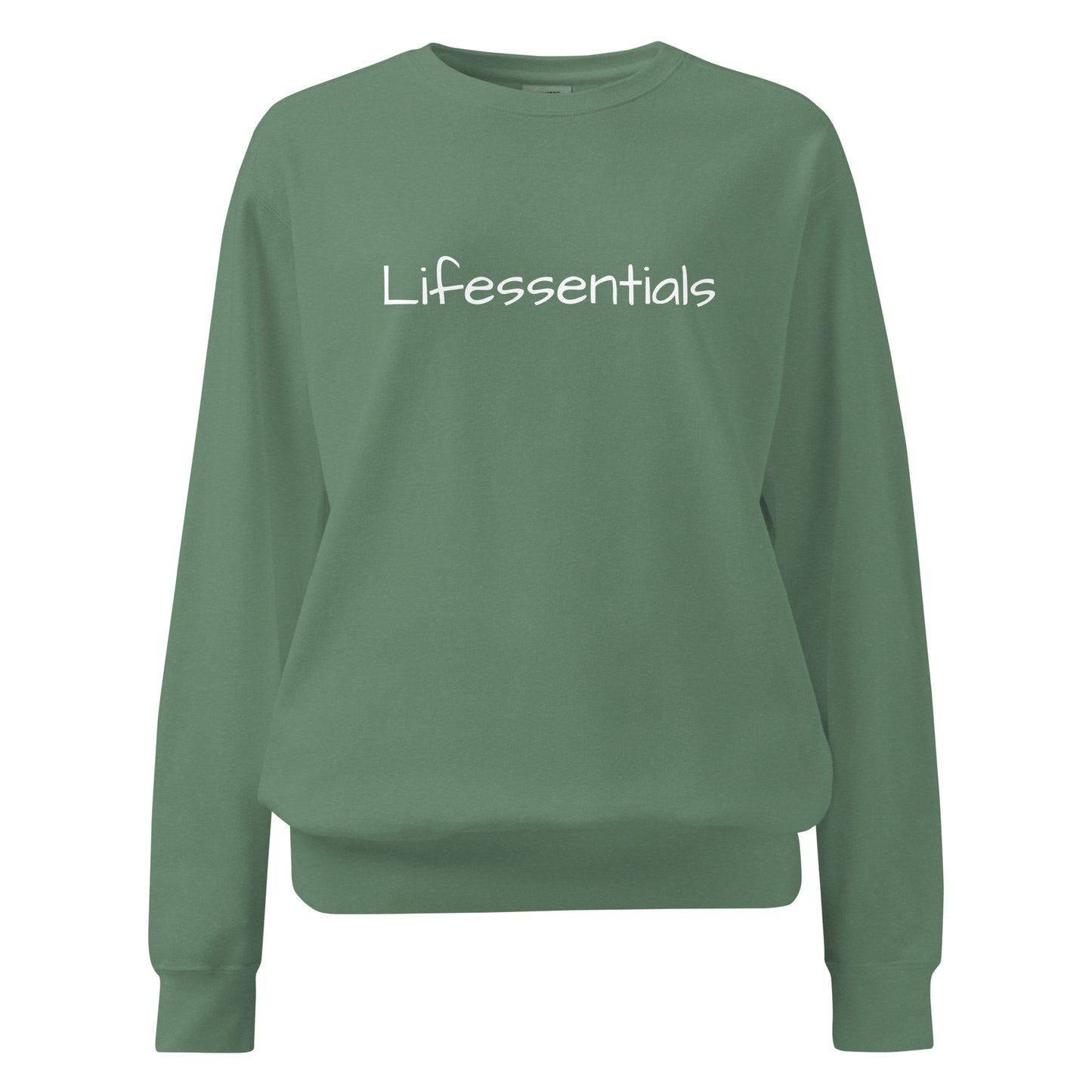 LIFESSENTIALS garment-dyed sweatshirt-LifessentialsLLC.com