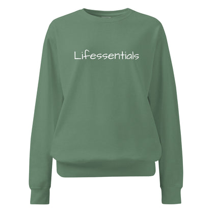 LIFESSENTIALS garment-dyed sweatshirt-LifessentialsLLC.com