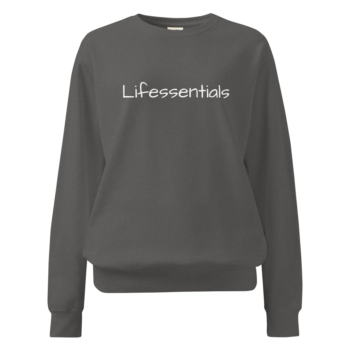 LIFESSENTIALS garment-dyed sweatshirt-LifessentialsLLC.com