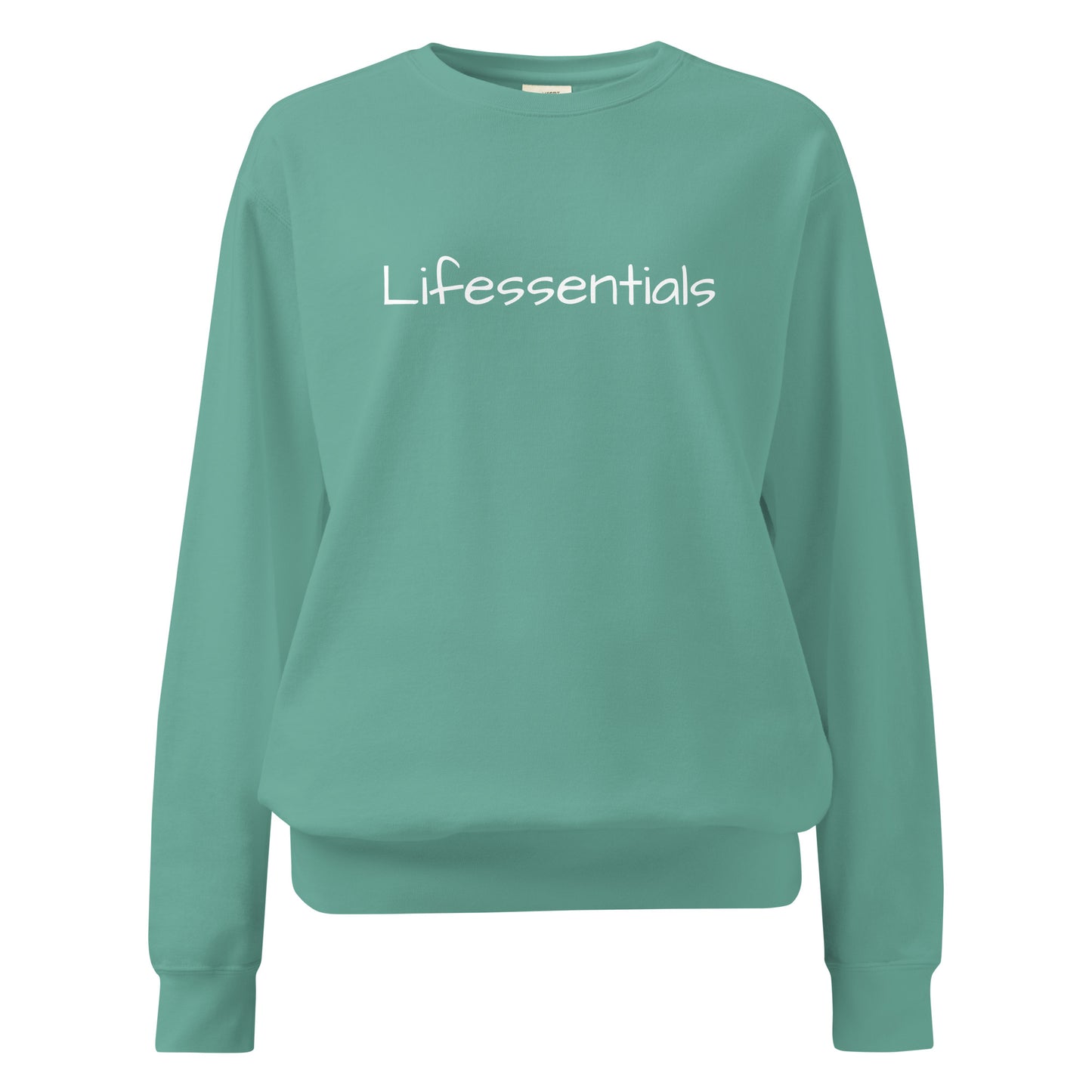 LIFESSENTIALS garment-dyed sweatshirt-LifessentialsLLC.com