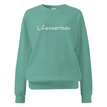 LIFESSENTIALS garment-dyed sweatshirt-LifessentialsLLC.com