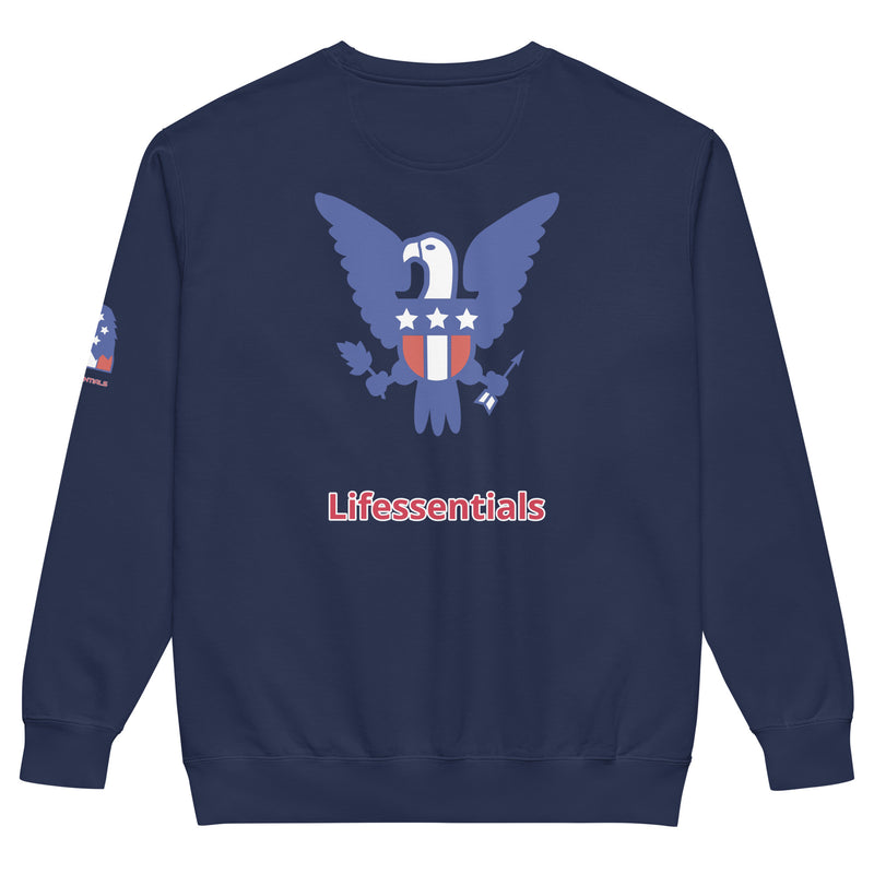 Unisex garment-dyed sweatshirt-LifessentialsLLC.com