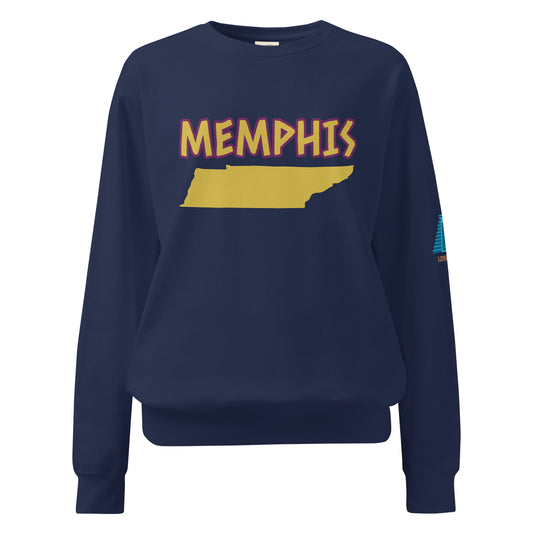 "MEMPHIS" garment-dyed sweatshirt-LifessentialsLLC.com