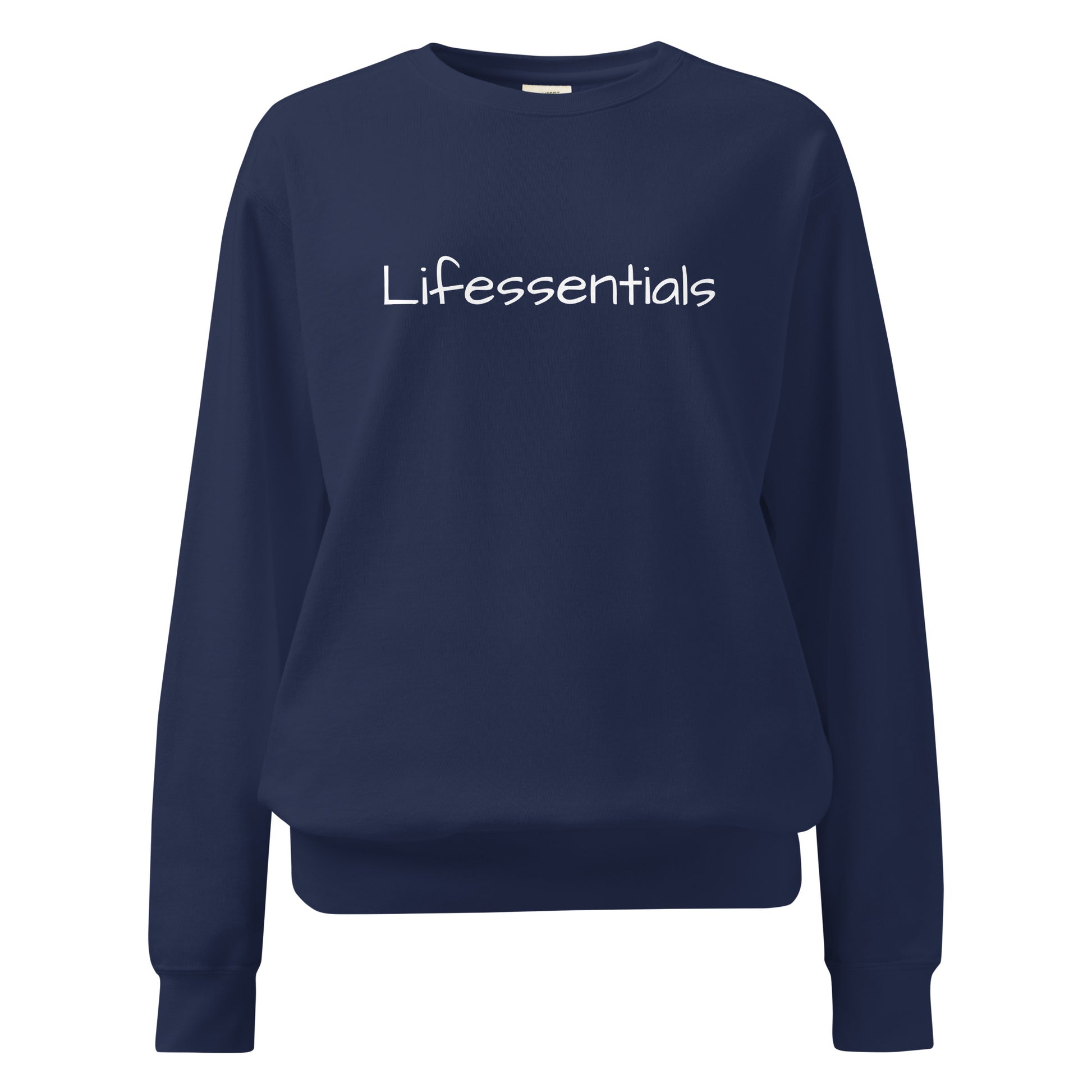 LIFESSENTIALS garment-dyed sweatshirt-LifessentialsLLC.com