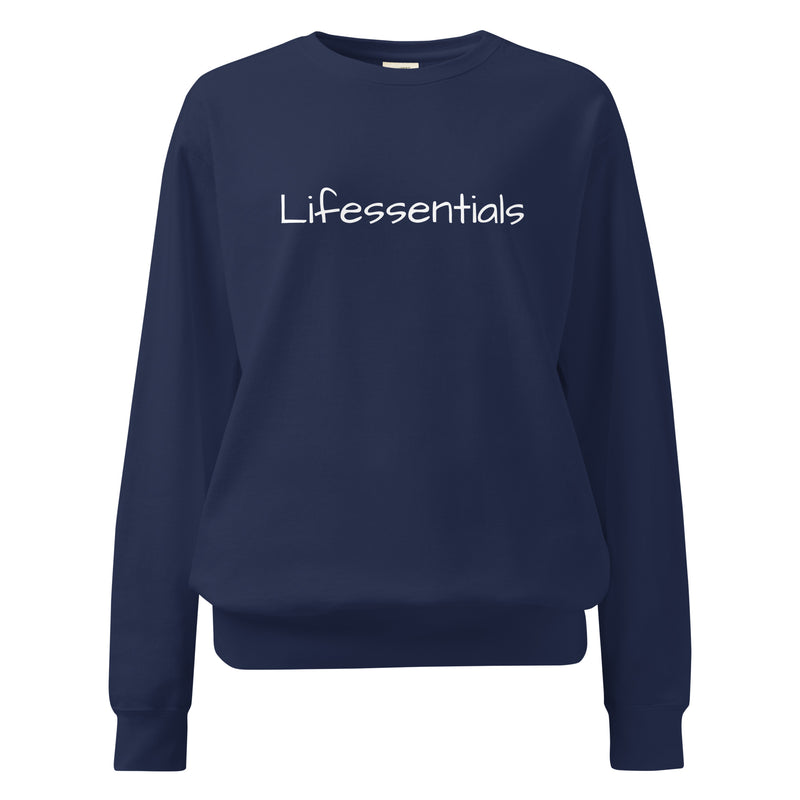 LIFESSENTIALS garment-dyed sweatshirt-LifessentialsLLC.com