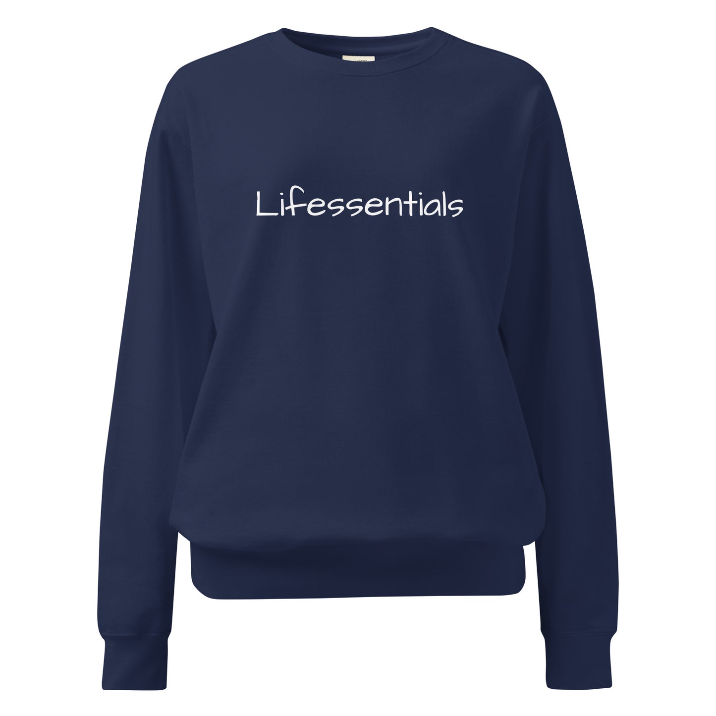 LIFESSENTIALS garment-dyed sweatshirt-LifessentialsLLC.com