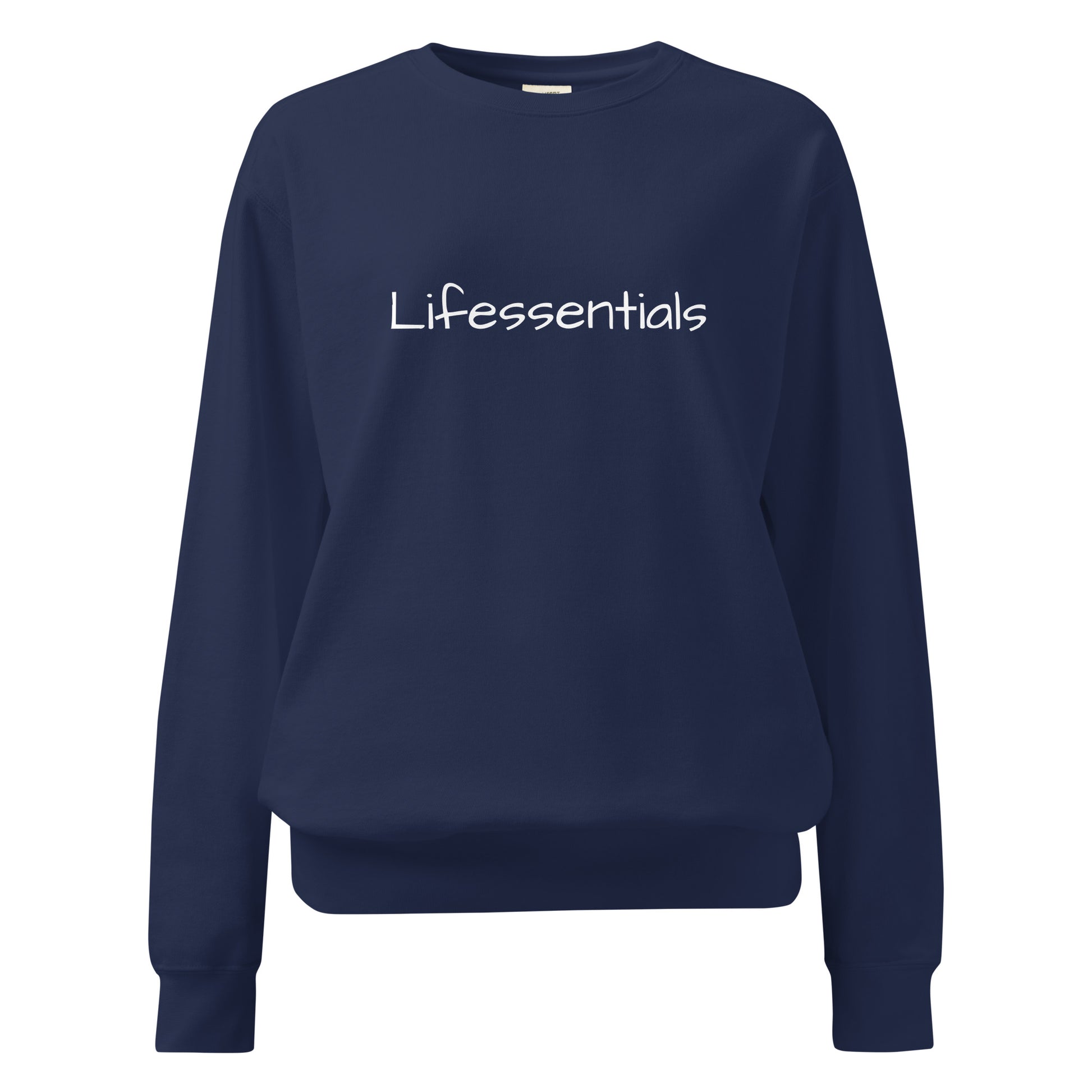 LIFESSENTIALS garment-dyed sweatshirt-LifessentialsLLC.com