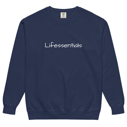 LIFESSENTIALS garment-dyed sweatshirt-LifessentialsLLC.com