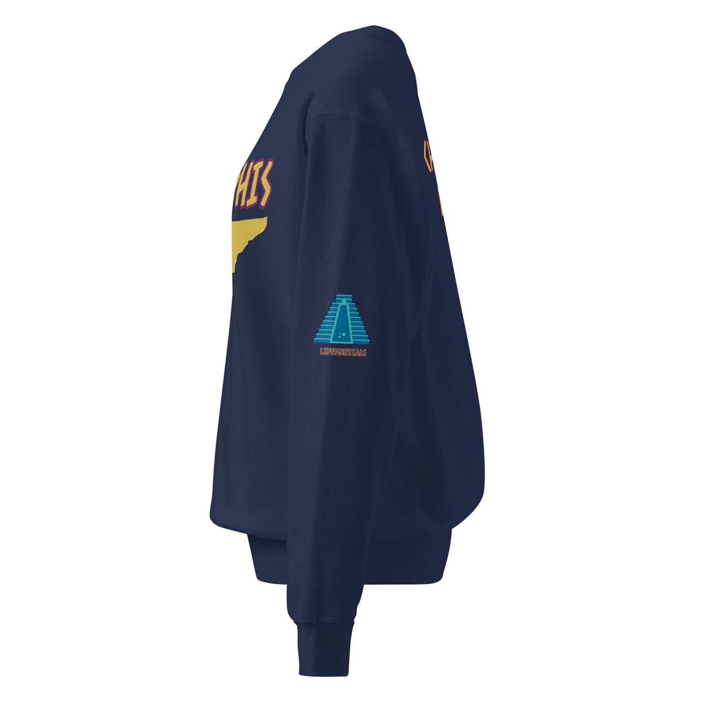 "MEMPHIS" garment-dyed sweatshirt-LifessentialsLLC.com