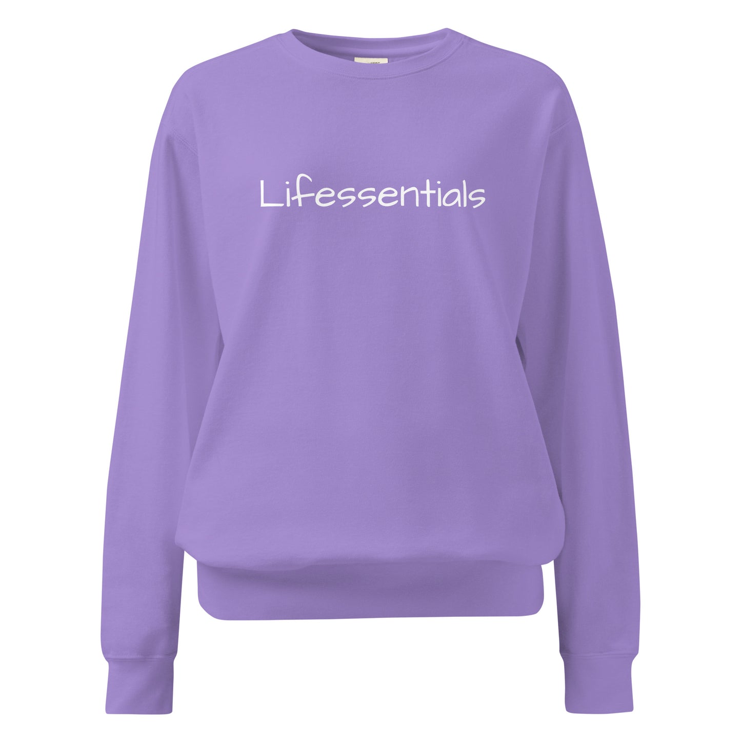 LIFESSENTIALS garment-dyed sweatshirt-LifessentialsLLC.com