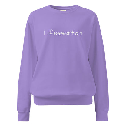LIFESSENTIALS garment-dyed sweatshirt-LifessentialsLLC.com