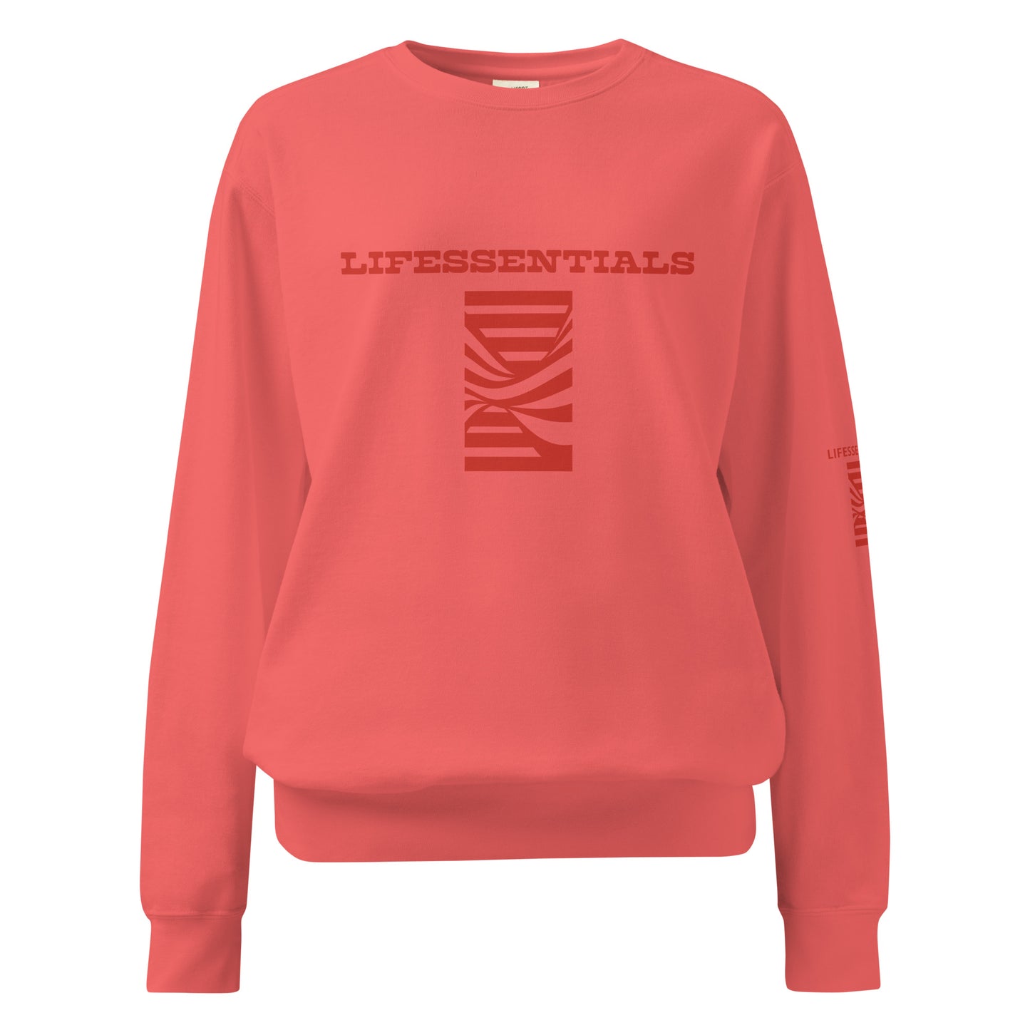 LIFESSENTIALS "CHIP" garment-dyed sweatshirt-LifessentialsLLC.com