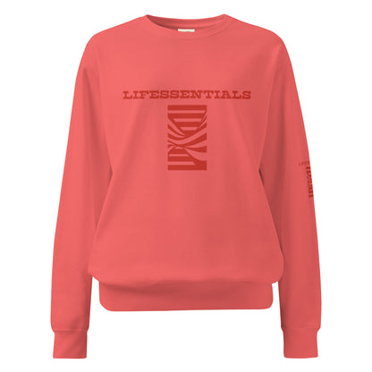 LIFESSENTIALS "CHIP" garment-dyed sweatshirt-LifessentialsLLC.com