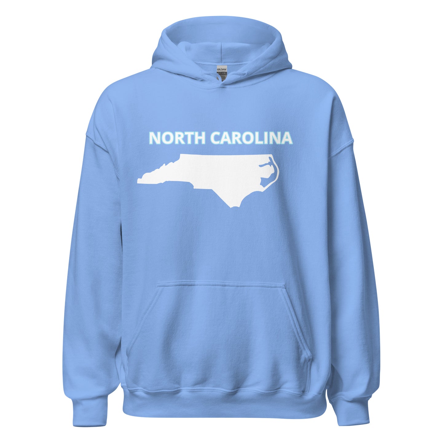"NORTH CAROLINA" Hoodie-LifessentialsLLC.com