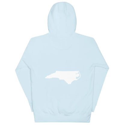 Premium Cotton Unisex Hoodie — Black & Sky Blue (Vol. 2)