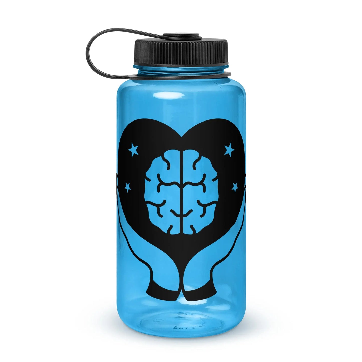 Wide mouth plastic water bottle-LifessentialsLLC.com