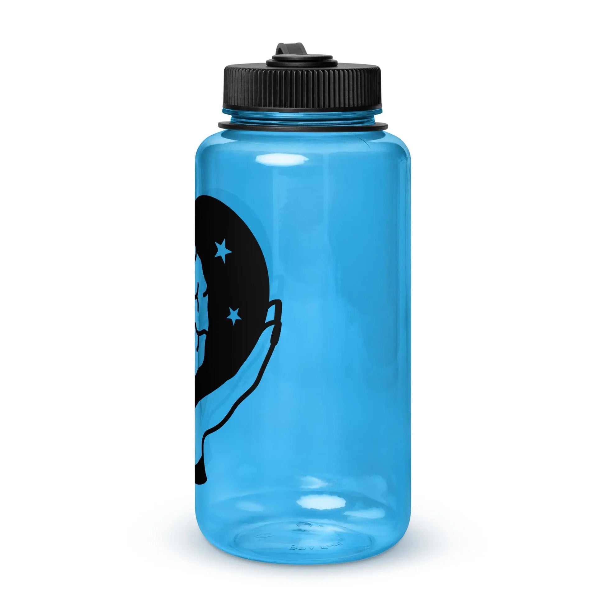 Wide mouth plastic water bottle-LifessentialsLLC.com