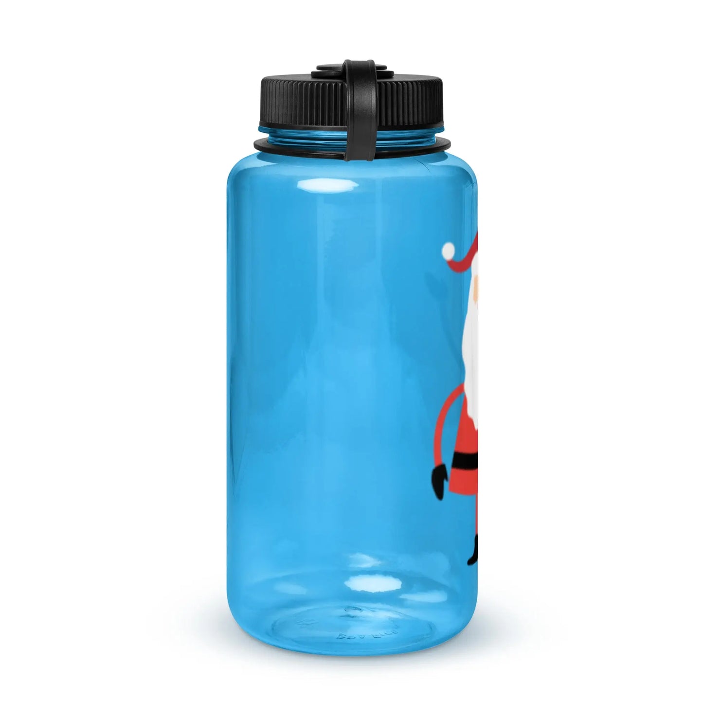 Wide mouth plastic water bottle-LifessentialsLLC.com