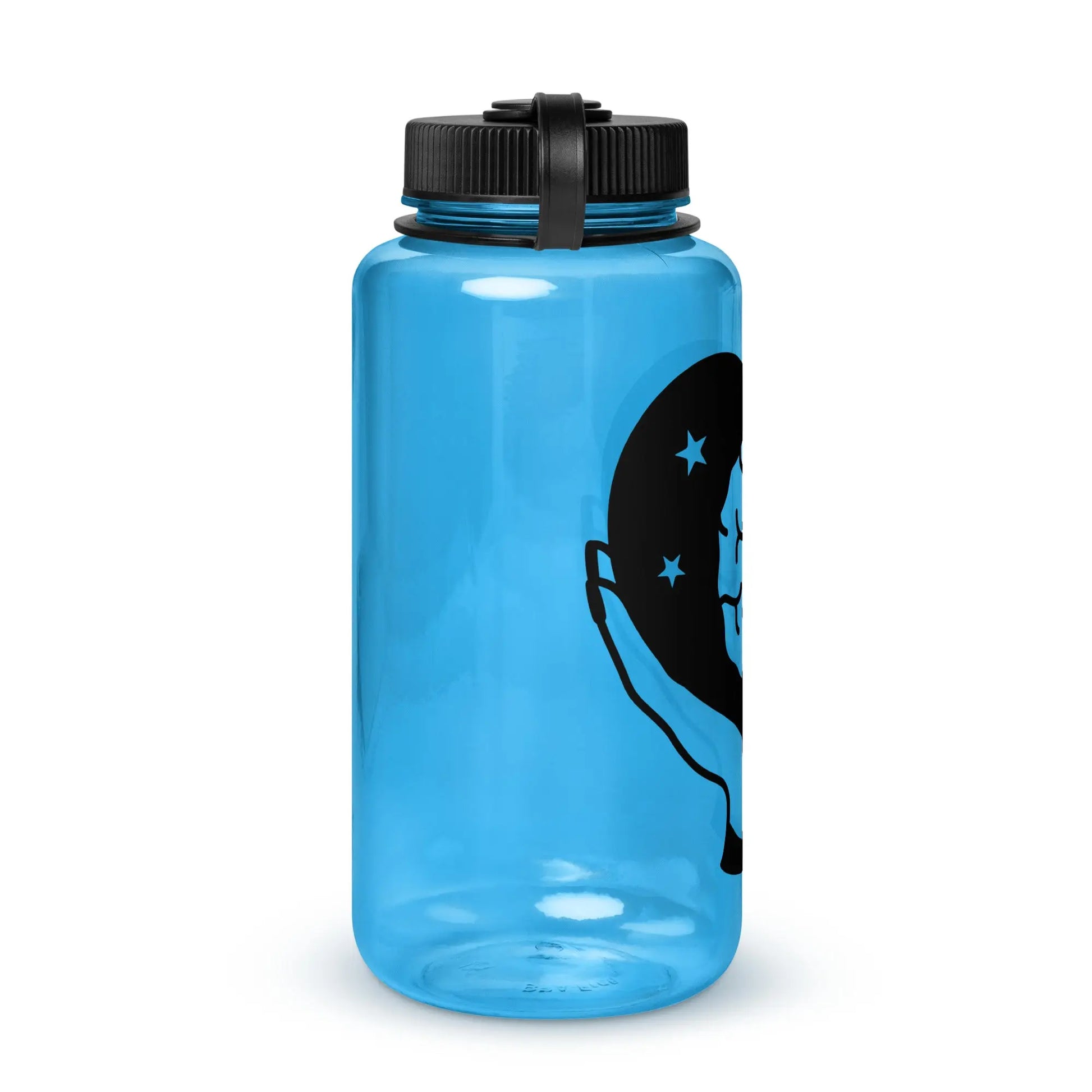 Wide mouth plastic water bottle-LifessentialsLLC.com