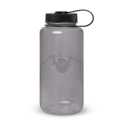 Wide mouth plastic water bottle-LifessentialsLLC.com