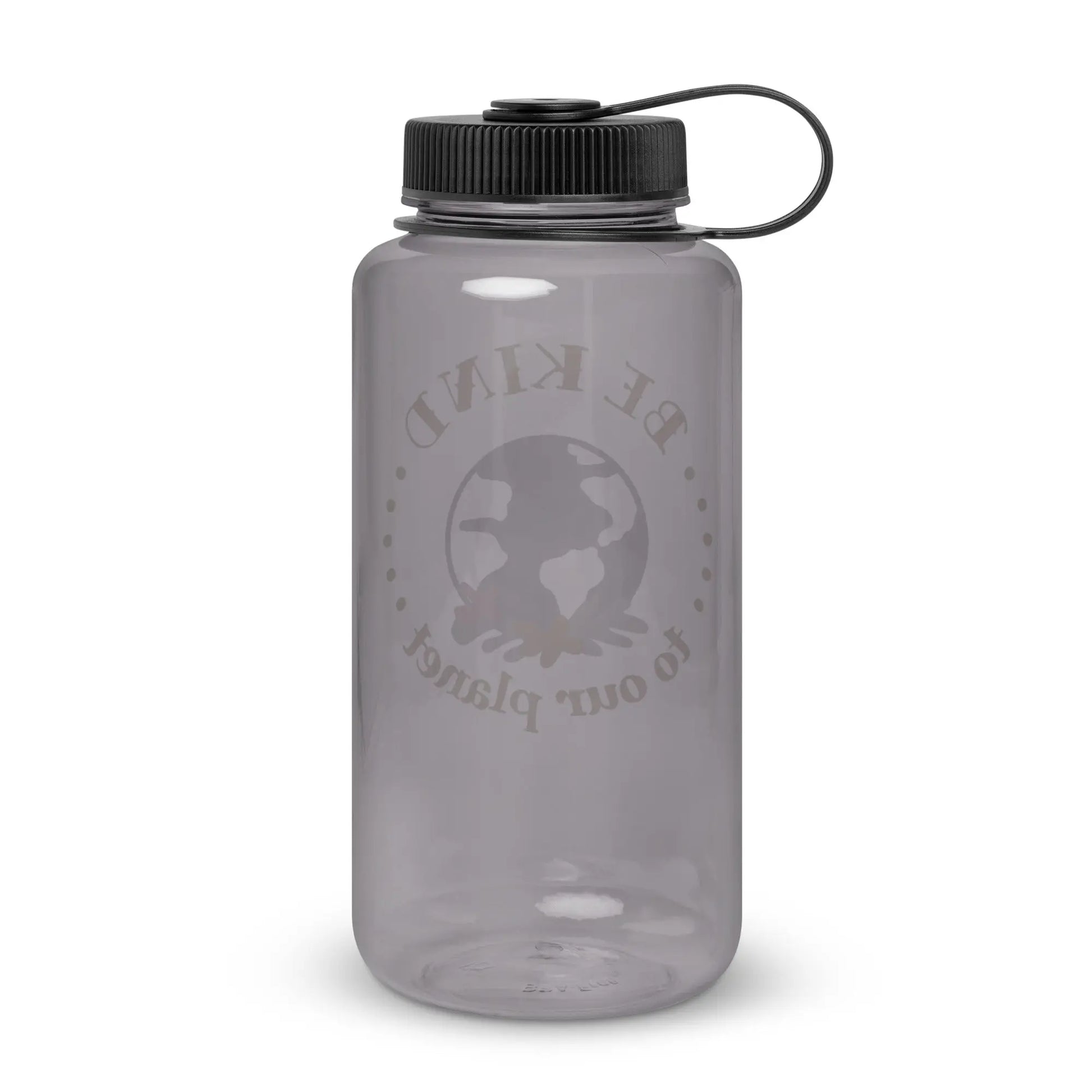 Wide mouth plastic water bottle-LifessentialsLLC.com