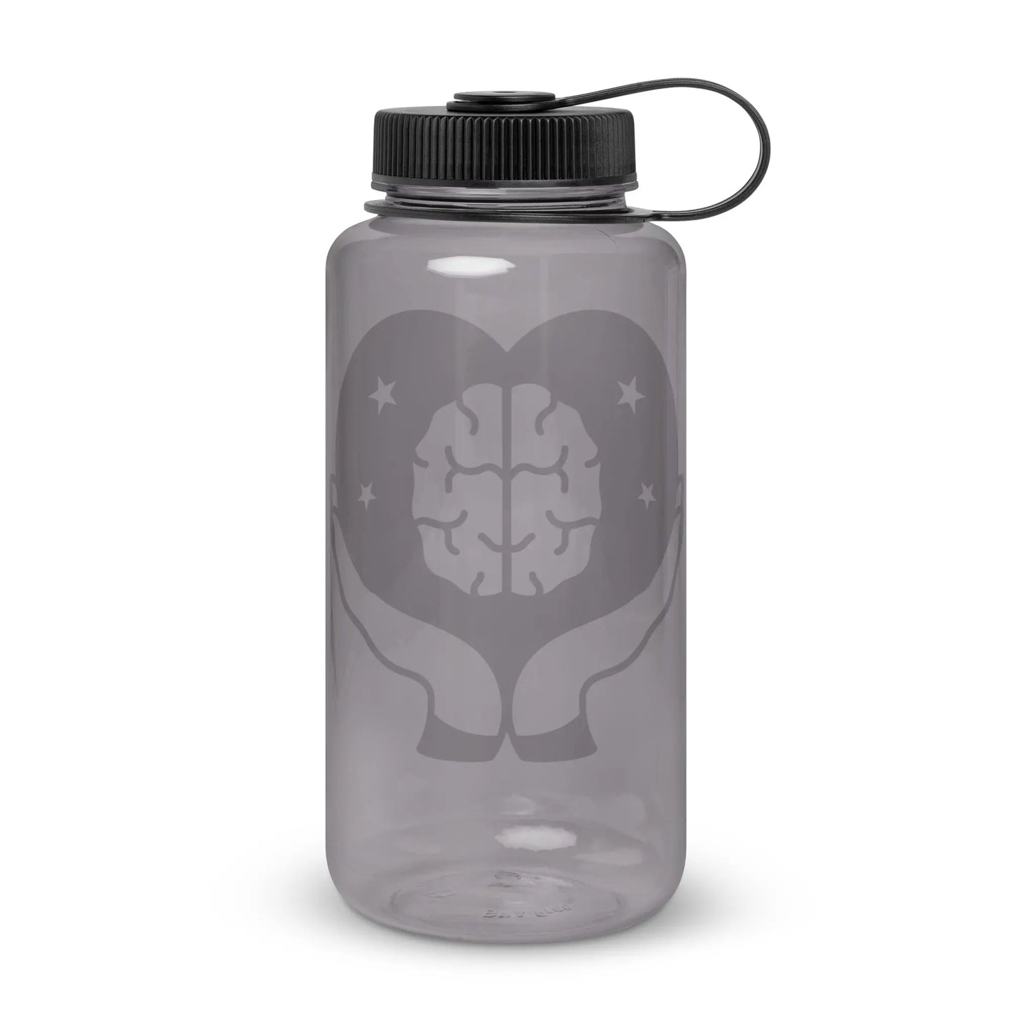 Wide mouth plastic water bottle-LifessentialsLLC.com
