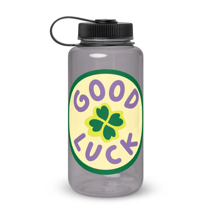 Wide mouth plastic water bottle-LifessentialsLLC.com