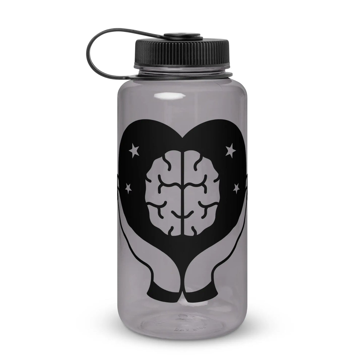 Wide mouth plastic water bottle-LifessentialsLLC.com