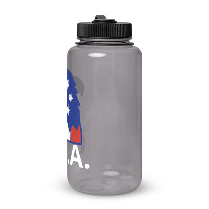 Wide mouth plastic water bottle-LifessentialsLLC.com