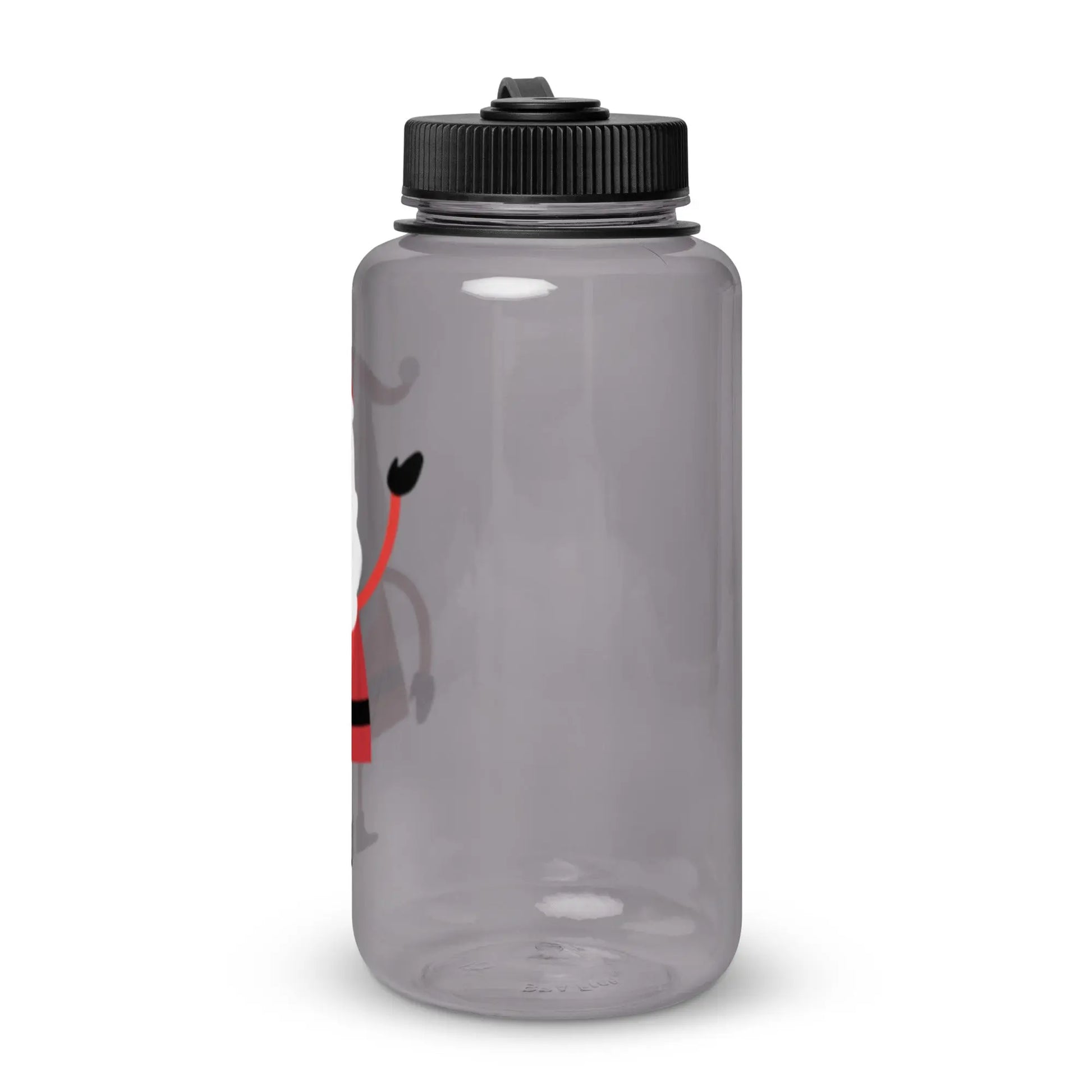Wide mouth plastic water bottle-LifessentialsLLC.com