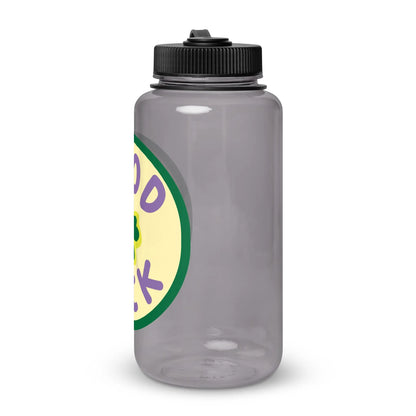 Wide mouth plastic water bottle-LifessentialsLLC.com