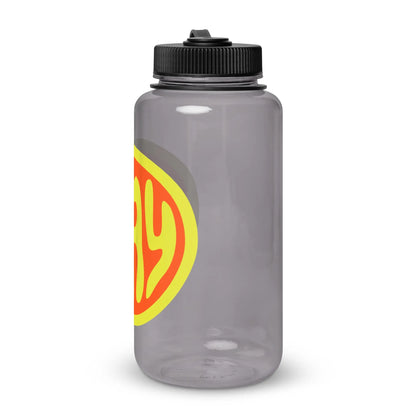 Wide mouth plastic water bottle-LifessentialsLLC.com
