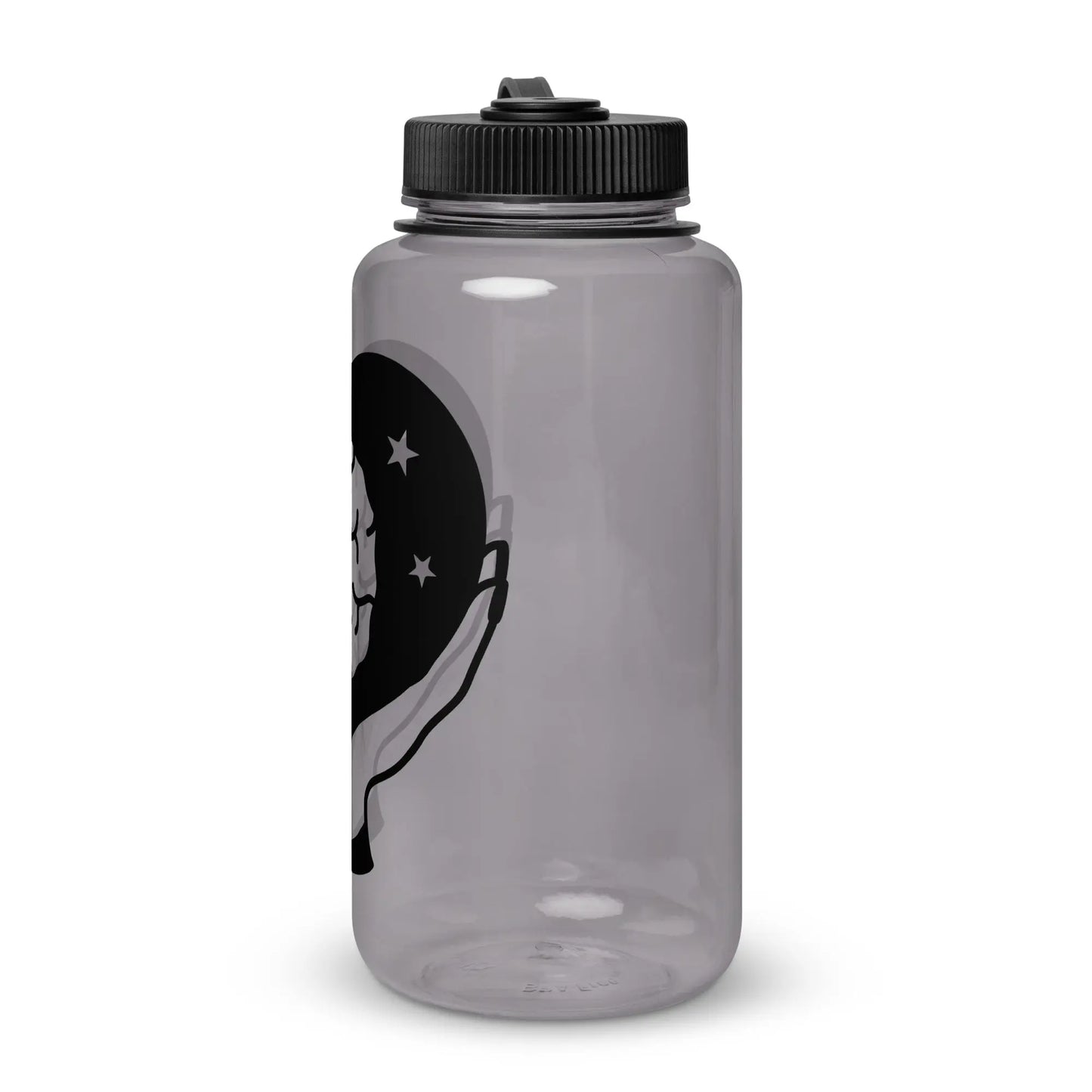 Wide mouth plastic water bottle-LifessentialsLLC.com