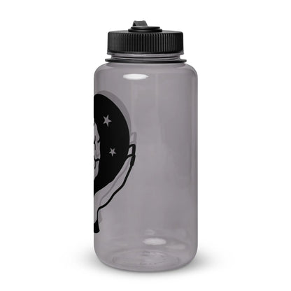 Wide mouth plastic water bottle-LifessentialsLLC.com
