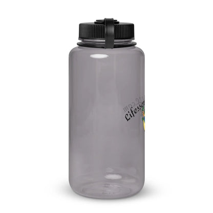 Wide mouth plastic water bottle-LifessentialsLLC.com