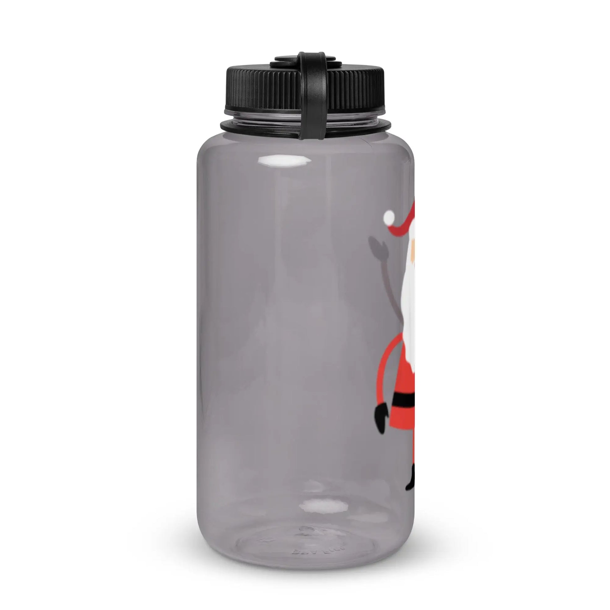 Wide mouth plastic water bottle-LifessentialsLLC.com